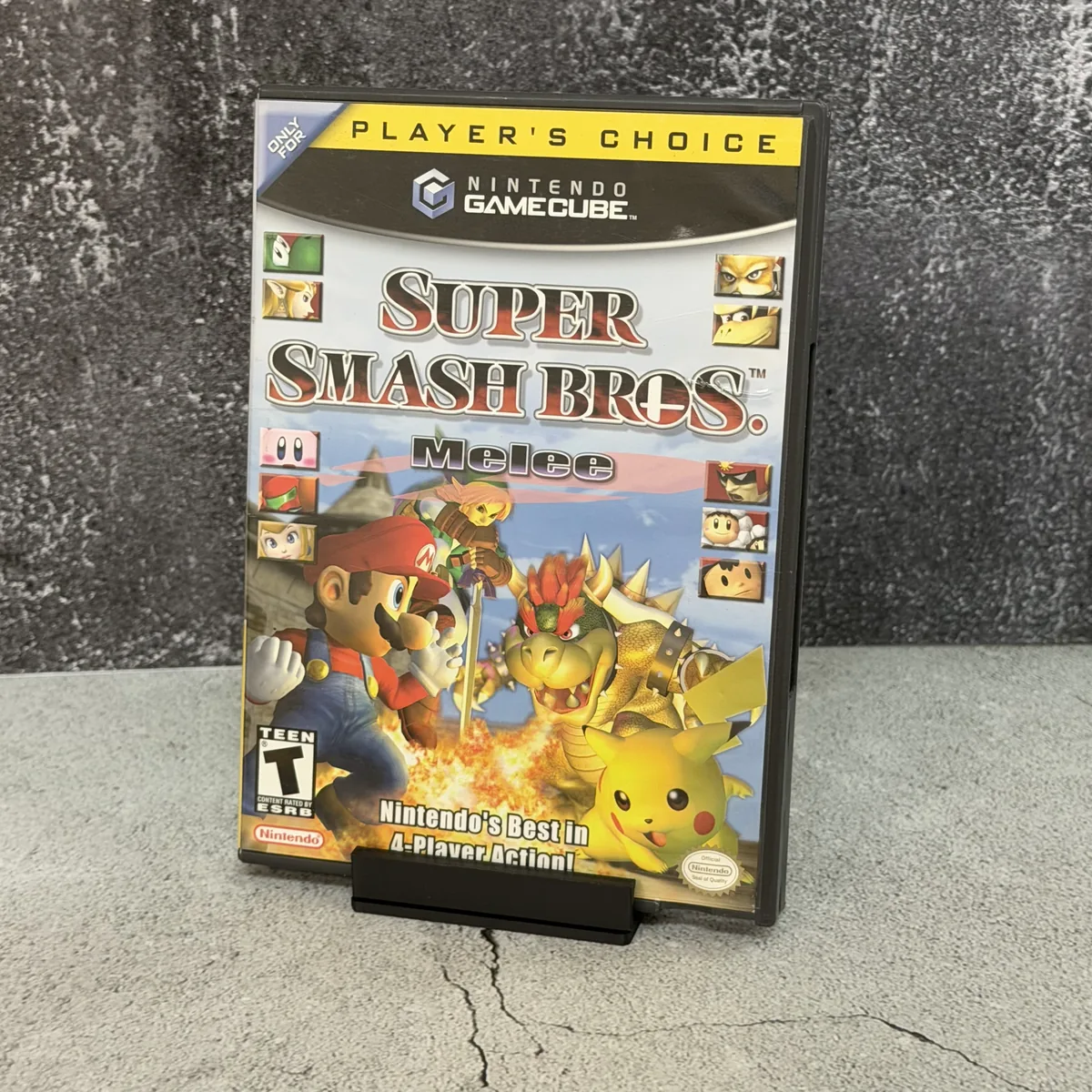 Super Smash Bros. Melee - Nintendo GameCube - CIB (Complete In Box) - NOSTOS Duluth GA