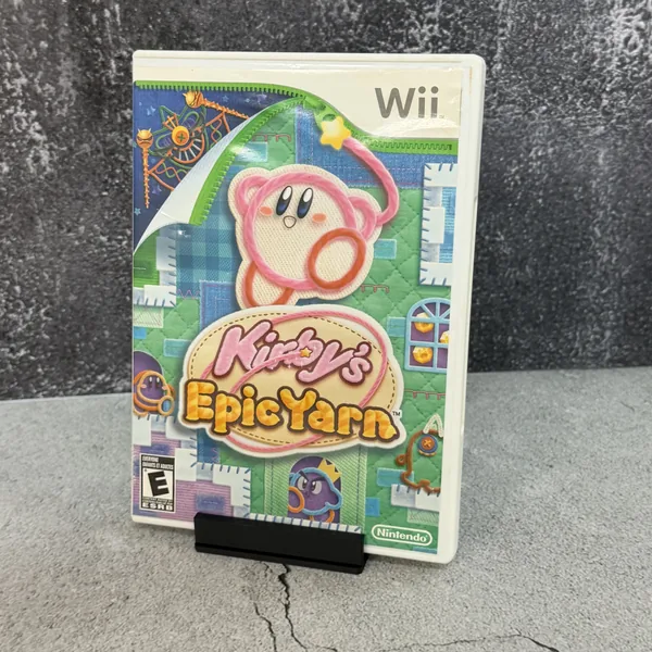 Kirby's Epic Yarn - Nintendo Wii - Box & Game (No Manual) - NOSTOS Duluth GA