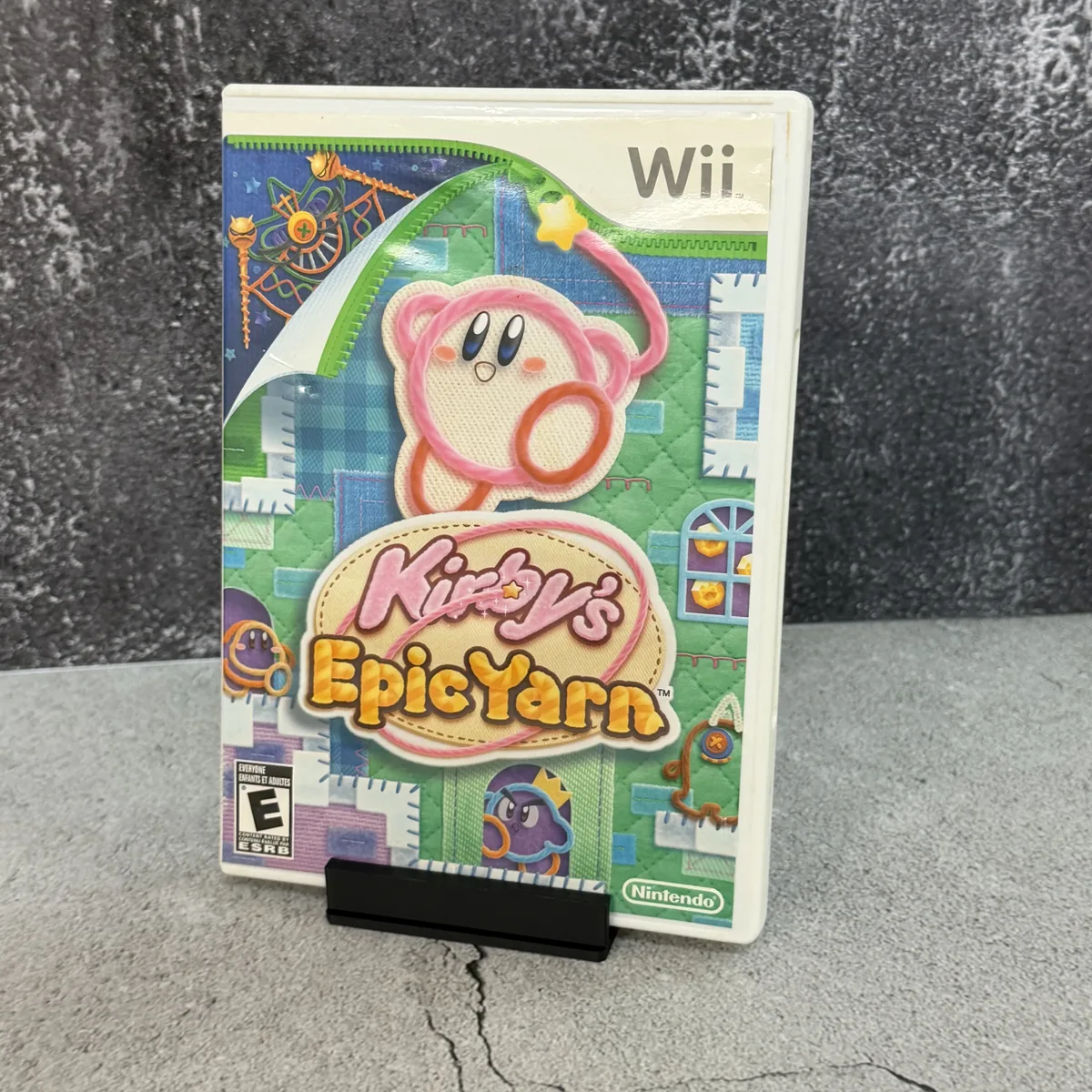 Kirby's Epic Yarn - Nintendo Wii - Box & Game (No Manual) - NOSTOS Duluth GA
