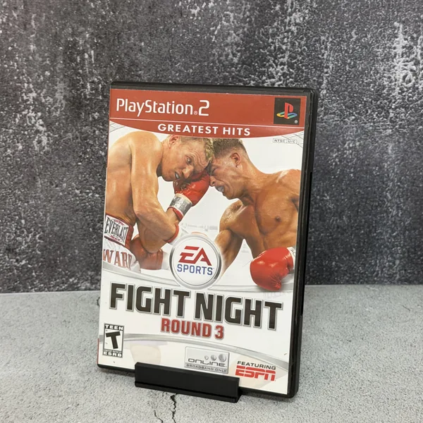 Fight Night Round 3 - PlayStation 2 (PS2) - CIB (Complete In Box) - NOSTOS Duluth GA