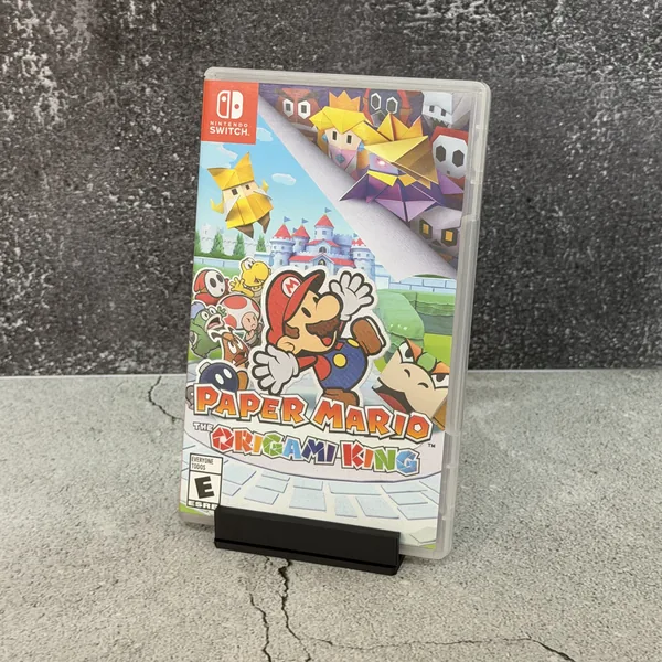 Paper Mario: The Origami King - Nintendo Switch - CIB (Complete In Box) - NOSTOS Duluth GA
