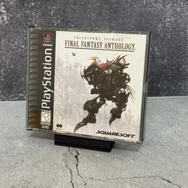 Final Fantasy Anthology - PlayStation 1 (PS1) - CIB (Complete In Box) - NOSTOS Duluth GA
