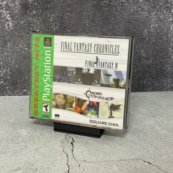 Final Fantasy Chronicles - PlayStation 1 (PS1) - CIB (Complete In Box) - NOSTOS Duluth GA