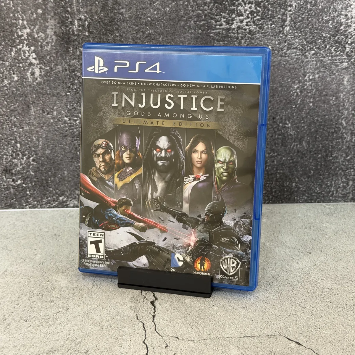 Injustice: Gods Among Us (Ultimate Edition) - PlayStation 4 - CIB (Complete In Box) - NOSTOS Duluth GA