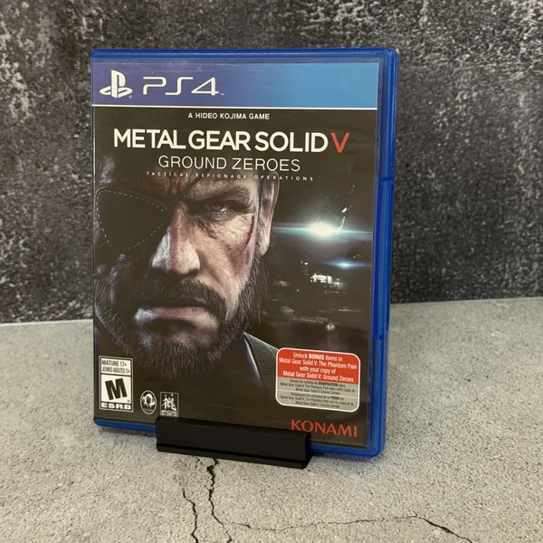 Metal Gear Solid V Ground Zeroes - PlayStation 4 - CIB (Complete In Box) - NOSTOS Duluth GA