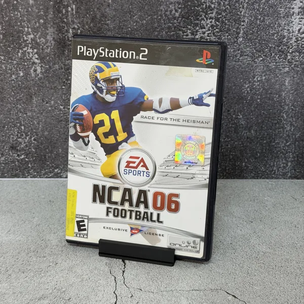 NCAA Football 2006 - PlayStation 2 (PS2) - CIB (Complete In Box) - NOSTOS Duluth GA