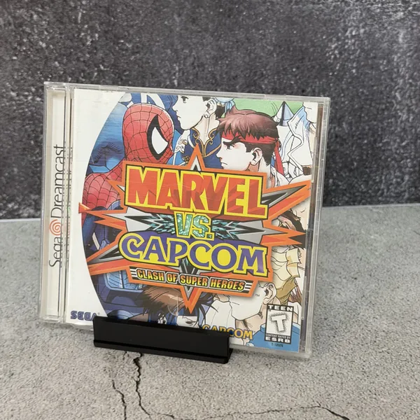Marvel vs Capcom: Clash of Super Heroes - Sega Dreamcast - CIB (Complete In Box) - NOSTOS Duluth GA