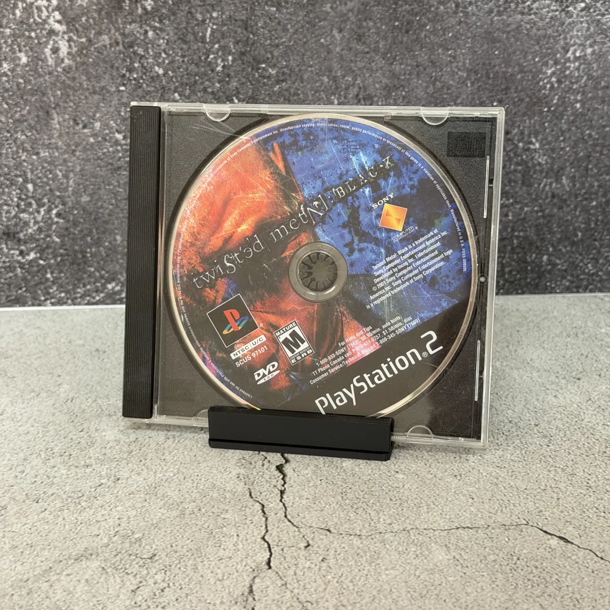 Twisted Metal Black - PlayStation 2 (PS2) - Loose - NOSTOS Duluth GA