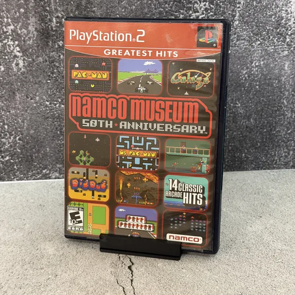 Namco Museum 50th Anniversary - PlayStation 2 (PS2) - CIB (Complete In Box) - NOSTOS Duluth GA