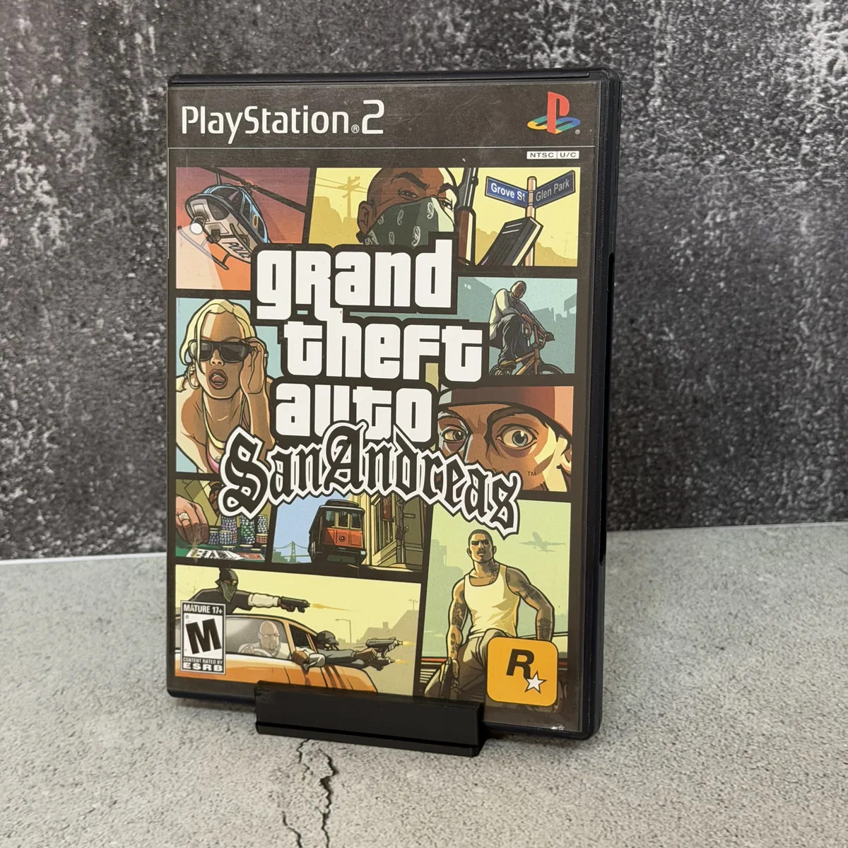 Grand Theft Auto: San Andreas - PlayStation 2 (PS2) - CIB (Complete In Box) - NOSTOS Duluth GA