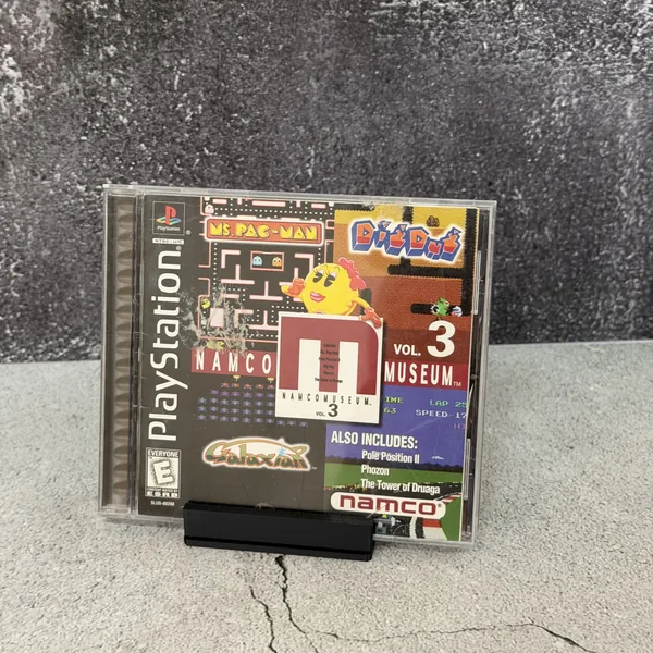 Namco Museum Volume 3 - PlayStation 1 (PS1) - CIB (Complete In Box) - NOSTOS Duluth GA