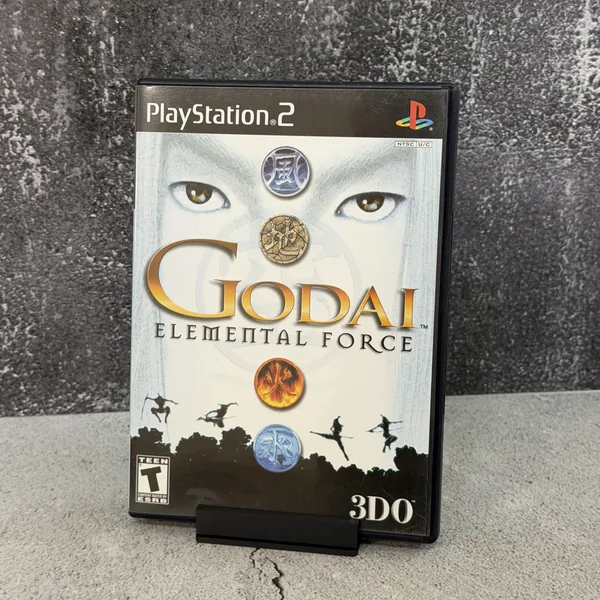 Godai Elemental Force - PlayStation 2 (PS2) - CIB (Complete In Box) - NOSTOS Duluth GA