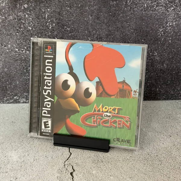 Mort the Chicken - PlayStation 1 (PS1) - CIB (Complete In Box) - NOSTOS Duluth GA
