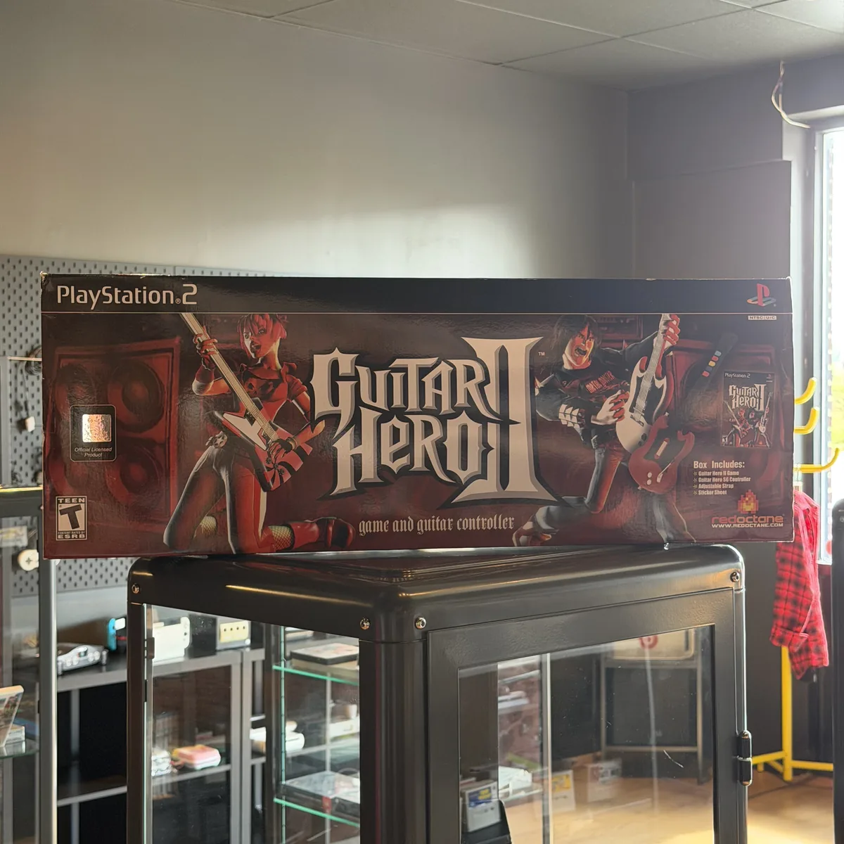 Guitar Hero II Guitar Bundle - PlayStation 2 (PS2) - CIB (Complete In Box) - NOSTOS Duluth GA