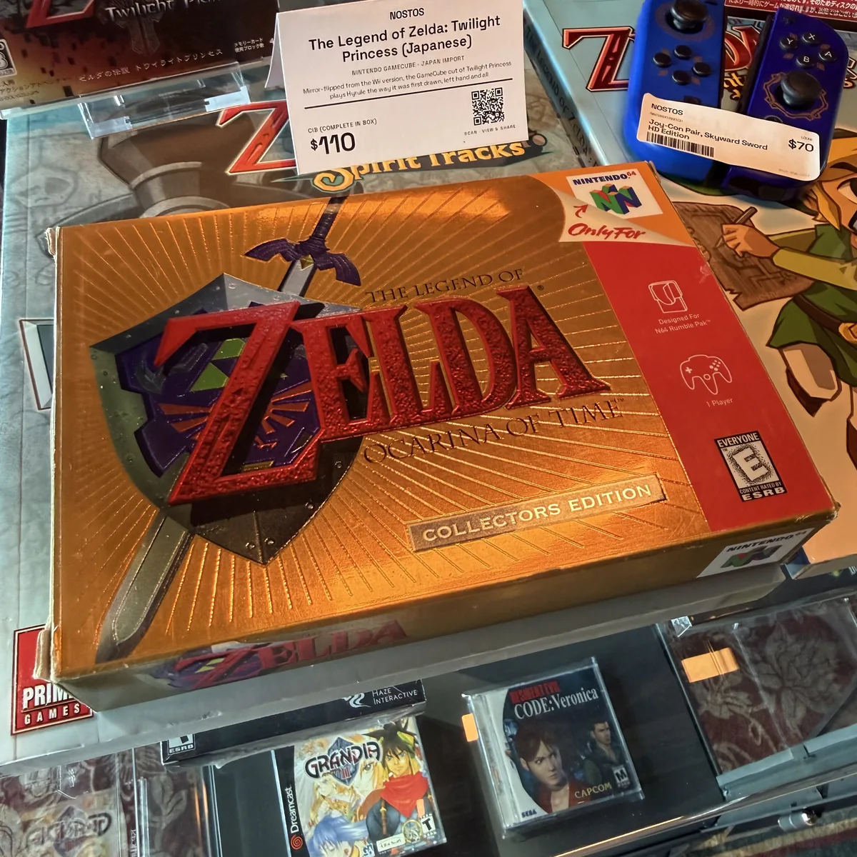The Legend of Zelda: Ocarina of Time [Collector's Edition] - Nintendo 64 (N64) - CIB (Complete In Box) - NOSTOS Duluth GA