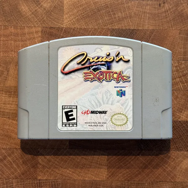 Cruis'n Exotica - Nintendo 64 (N64) - Loose - NOSTOS Duluth GA