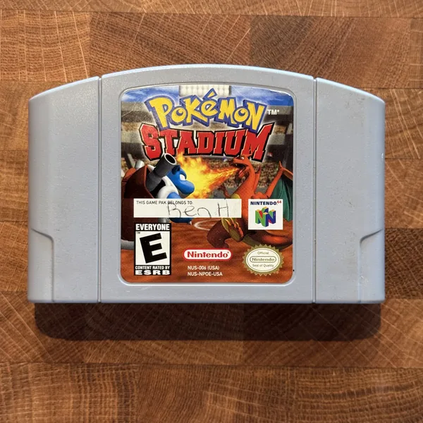 Pokemon Stadium - Nintendo 64 (N64) - Loose - NOSTOS Duluth GA