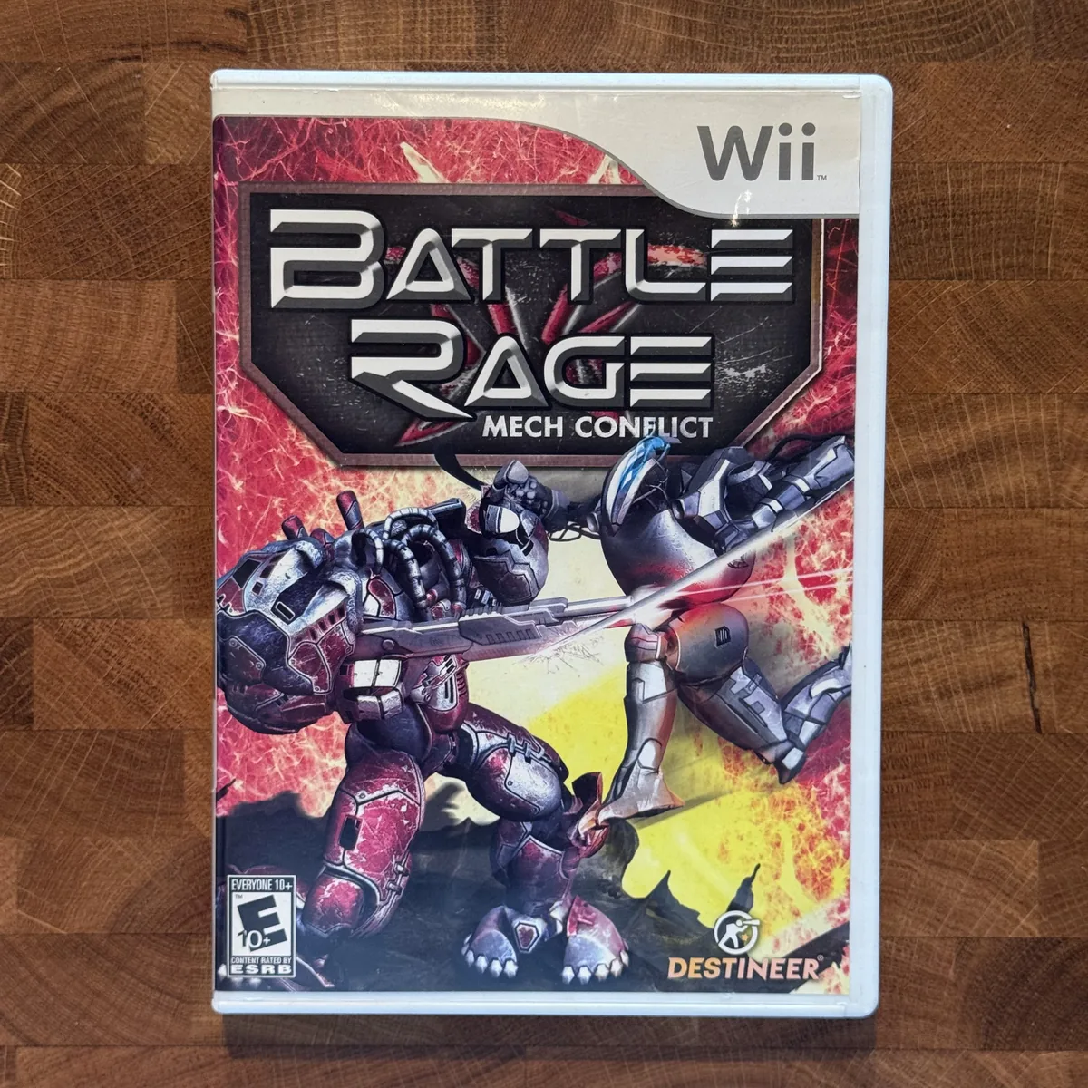 Battle Rage: Mech Conflict - Nintendo Wii - CIB (Complete In Box) - NOSTOS Duluth GA