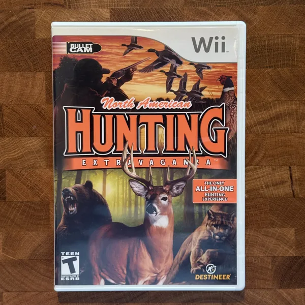 North American Hunting Extravaganza - Nintendo Wii - CIB (Complete In Box) - NOSTOS Duluth GA