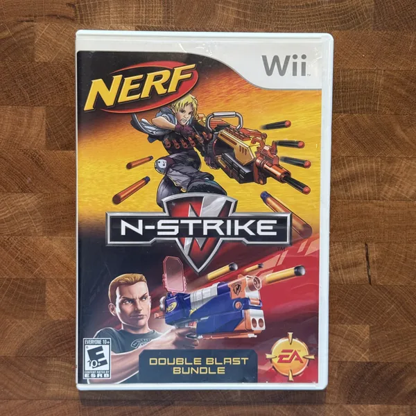 NERF N-Strike - Nintendo Wii - Box & Game (No Manual) - NOSTOS Duluth GA