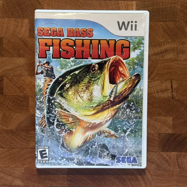 Sega Bass Fishing - Nintendo Wii - CIB (Complete In Box) - NOSTOS Duluth GA