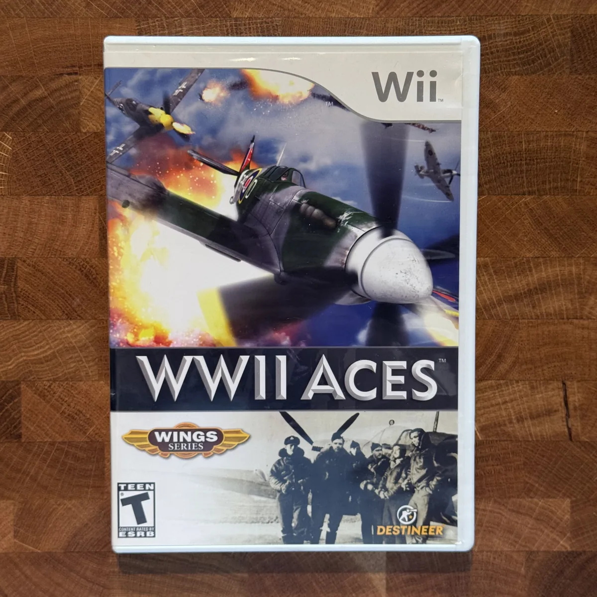 WWII Aces - Nintendo Wii - Box & Game (No Manual) - NOSTOS Duluth GA