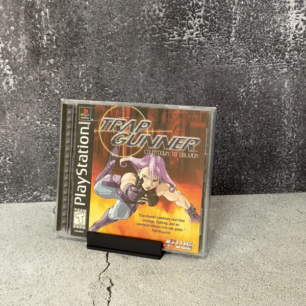 Trap Gunner - PlayStation 1 (PS1) - CIB (Complete In Box) - NOSTOS Duluth GA