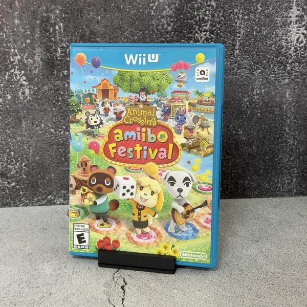Animal Crossing: amiibo Festival - Nintendo Wii U - CIB (Complete In Box) - NOSTOS Duluth GA