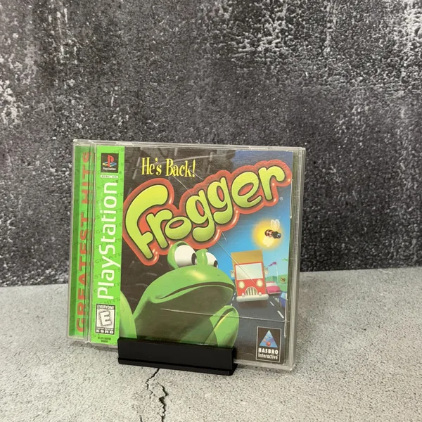 Frogger (Greatest Hits) - PlayStation 1 (PS1) - CIB (Complete In Box) - NOSTOS Duluth GA
