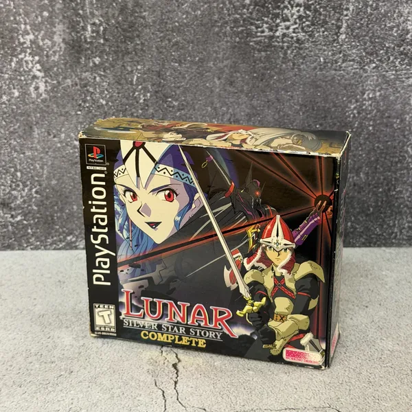 Lunar: Silver Star Story Complete - PlayStation 1 (PS1) - CIB (Complete In Box) - NOSTOS Duluth GA