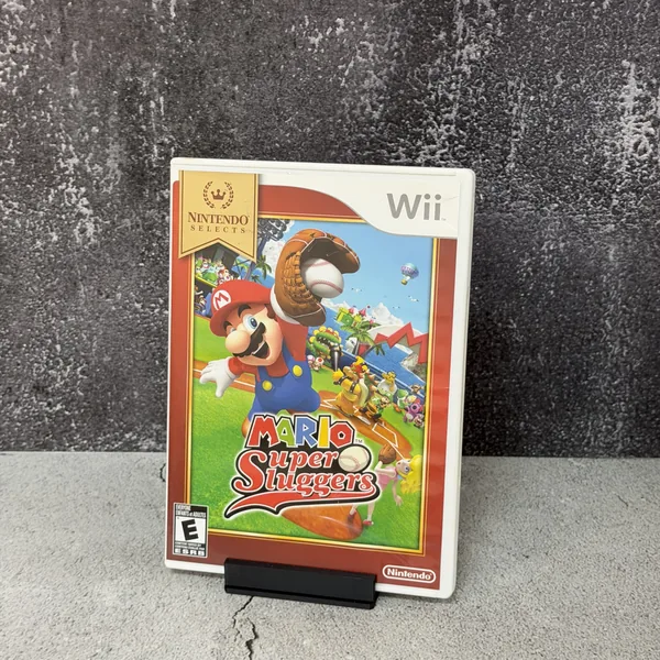 Mario Super Sluggers (Nintendo Selects) - Nintendo Wii - Box & Game (No Manual) - NOSTOS Duluth GA