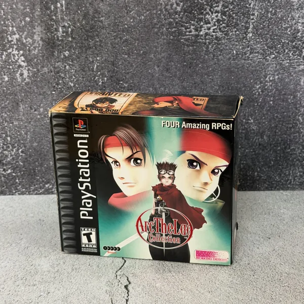 Arc The Lad Collection - PlayStation 1 (PS1) - CIB (Complete In Box) - NOSTOS Duluth GA