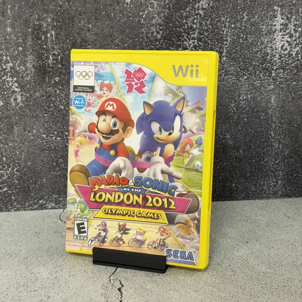 Mario & Sonic at the London 2012 Olympic Games - Nintendo Wii - CIB (Complete In Box) - NOSTOS Duluth GA