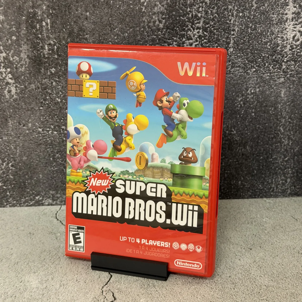 New Super Mario Bros. Wii - Nintendo Wii - Box & Game (No Manual) - NOSTOS Duluth GA