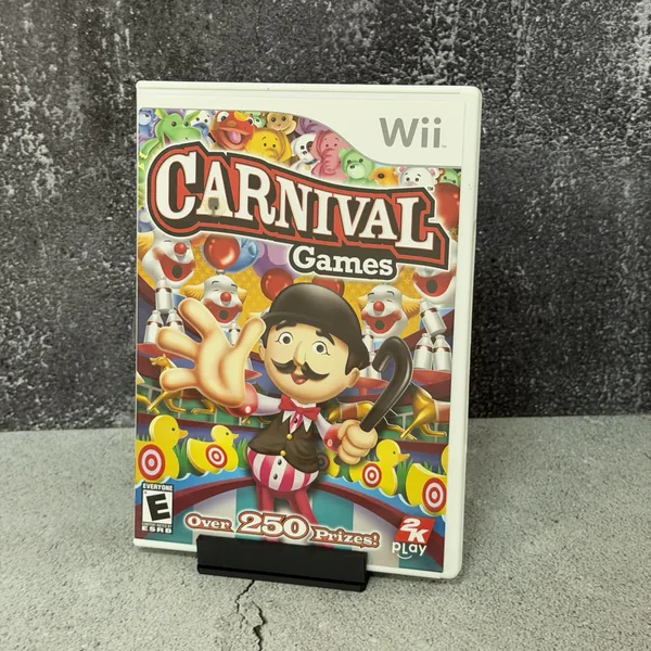 Carnival Games - Nintendo Wii - CIB (Complete In Box) - NOSTOS Duluth GA