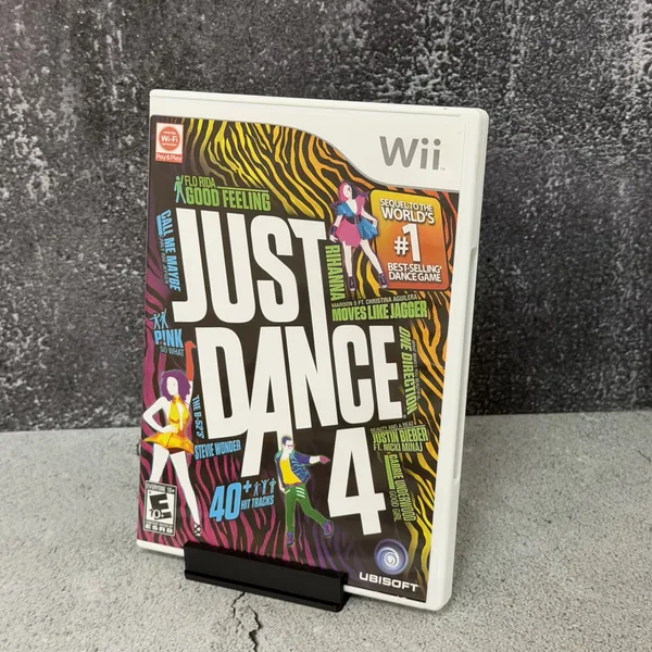 Just Dance 4 - Nintendo Wii - CIB (Complete In Box) - NOSTOS Duluth GA