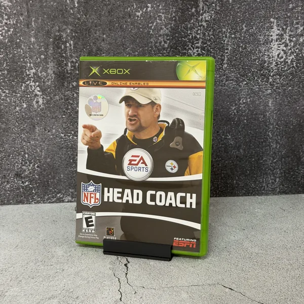 NFL Head Coach - Xbox - CIB (Complete In Box) - NOSTOS Duluth GA