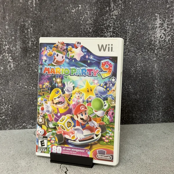 Mario Party 9 - Nintendo Wii - CIB (Complete In Box) - NOSTOS Duluth GA