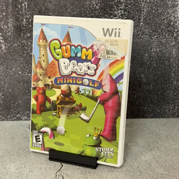 Gummy Bears Minigolf - Nintendo Wii - CIB (Complete In Box) - NOSTOS Duluth GA