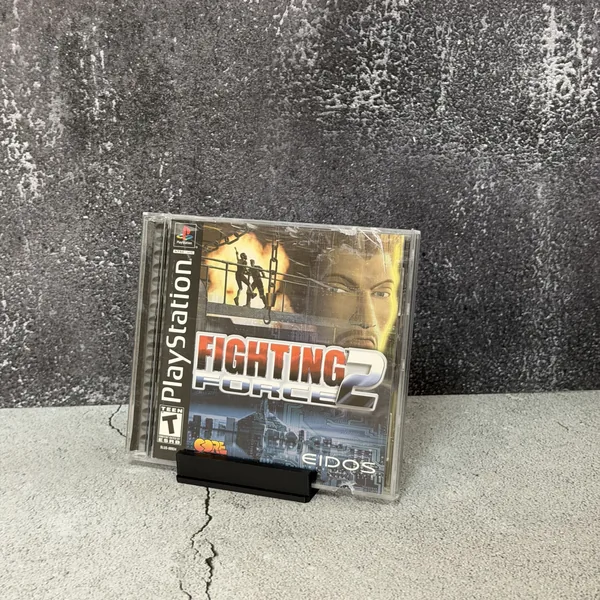Fighting Force 2 - PlayStation 1 (PS1) - CIB (Complete In Box) - NOSTOS Duluth GA