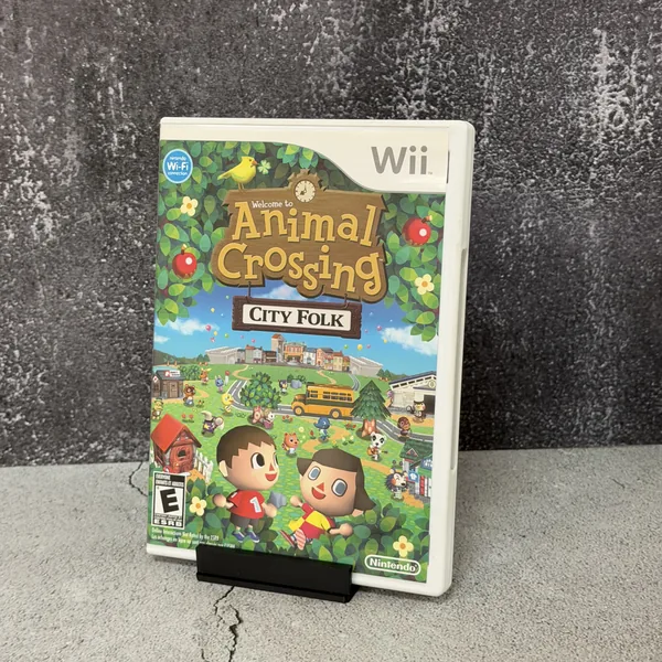 Animal Crossing: City Folk - Nintendo Wii - CIB (Complete In Box) - NOSTOS Duluth GA