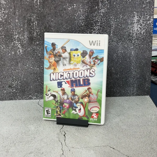 Nicktoons MLB - Nintendo Wii - CIB (Complete In Box) - NOSTOS Duluth GA