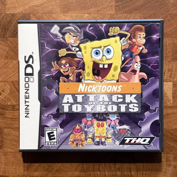 Nicktoons: Attack of the Toybots - Nintendo DS - CIB (Complete In Box) - NOSTOS Duluth GA