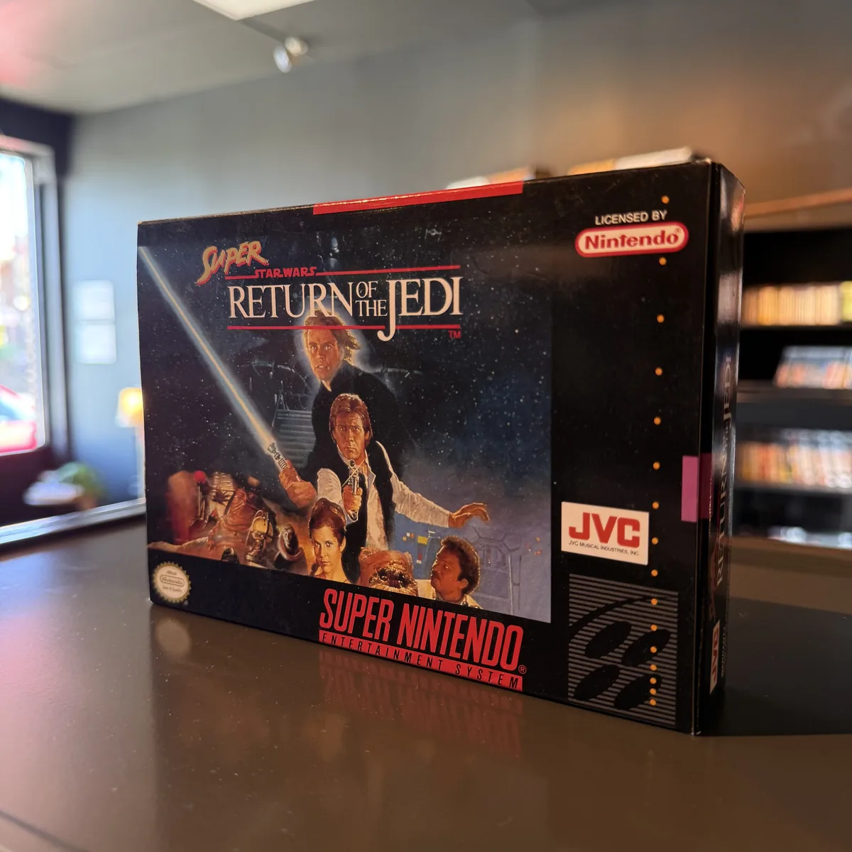 Super Star Wars: Return of the Jedi - Super Nintendo Entertainment System (SNES) - CIB (Complete In Box) - NOSTOS Duluth GA