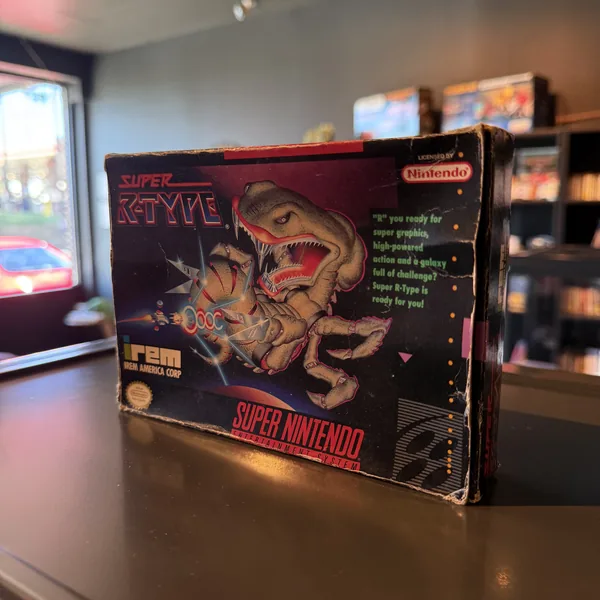 Super R-Type - Super Nintendo Entertainment System (SNES) - CIB (Complete In Box) - NOSTOS Duluth GA