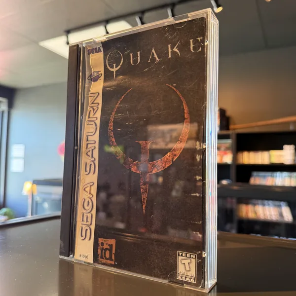 Quake - Sega Saturn - CIB (Complete In Box) - NOSTOS Duluth GA