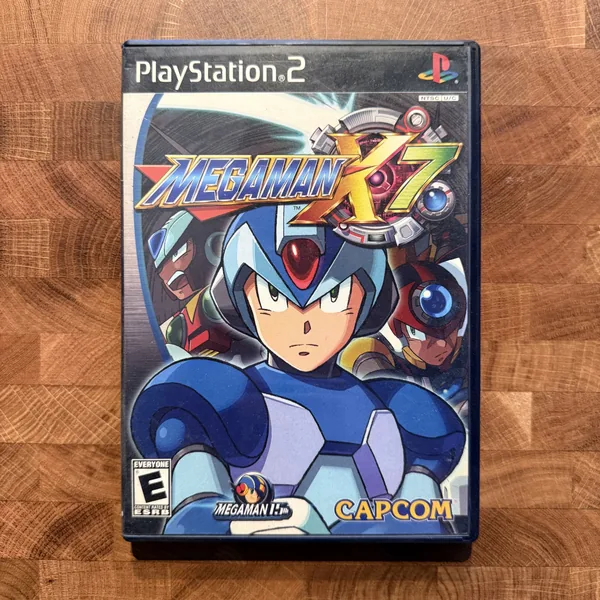 Mega Man X7 - PlayStation 2 (PS2) - CIB (Complete In Box) - NOSTOS Duluth GA