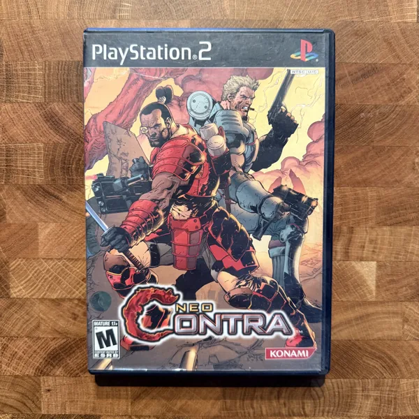 Neo Contra - PlayStation 2 (PS2) - CIB (Complete In Box) - NOSTOS Duluth GA