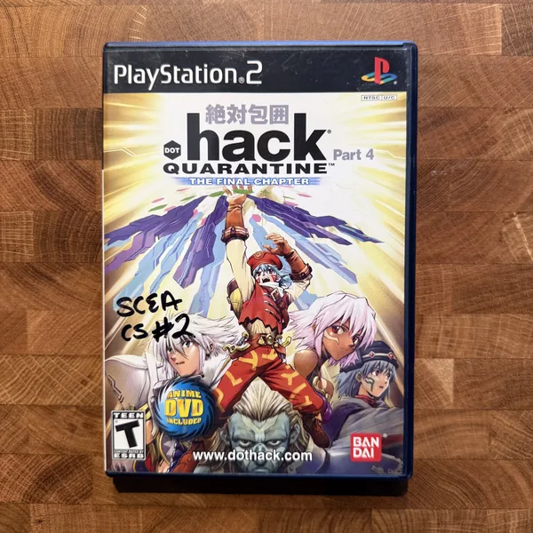.hack//Quarantine - PlayStation 2 (PS2) - CIB (Complete In Box) - NOSTOS Duluth GA