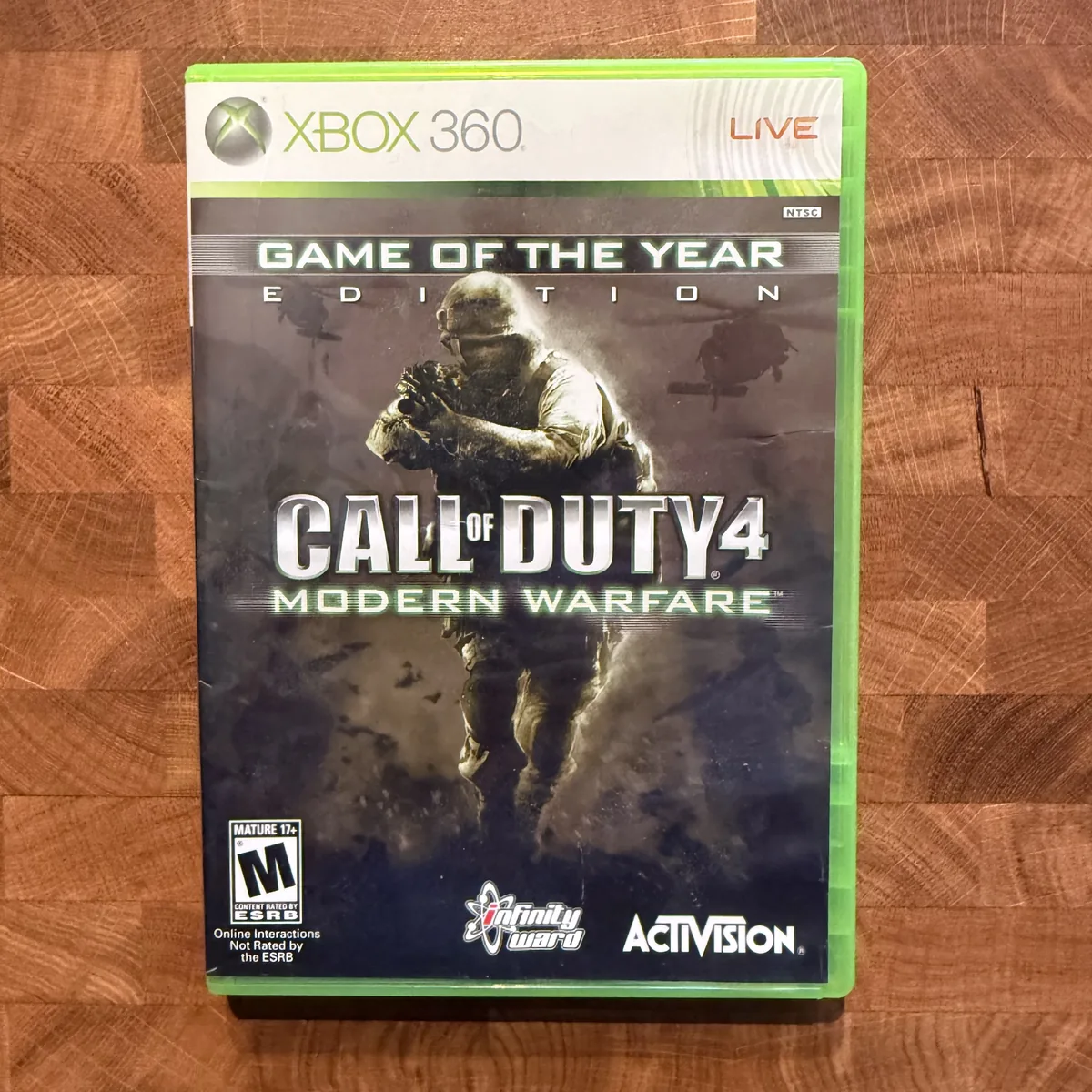 Call of Duty 4: Modern Warfare (Game of the Year) - Xbox 360 - CIB (Complete In Box) - NOSTOS Duluth GA